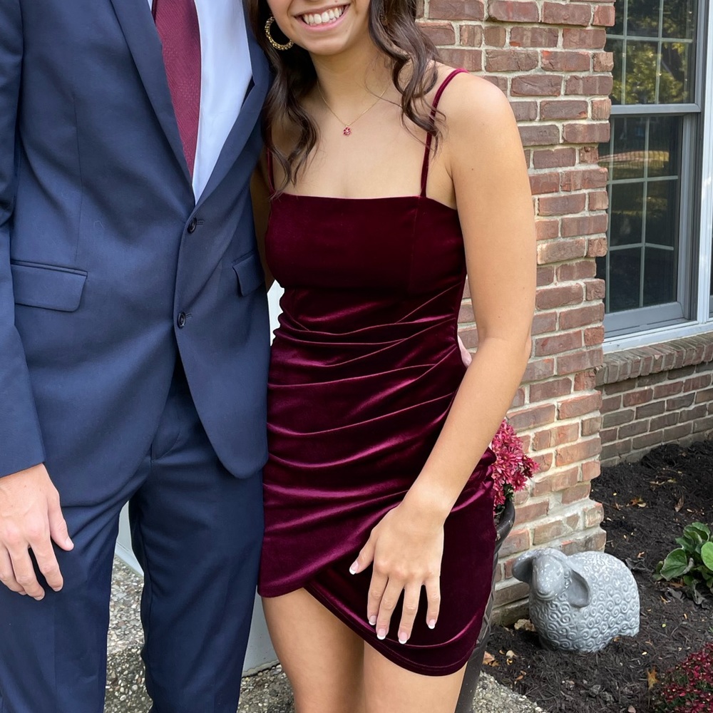 Mini hoco dress worn once